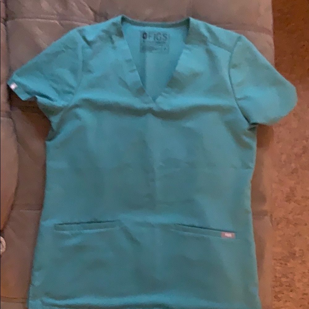 Figs Marine Casma Top